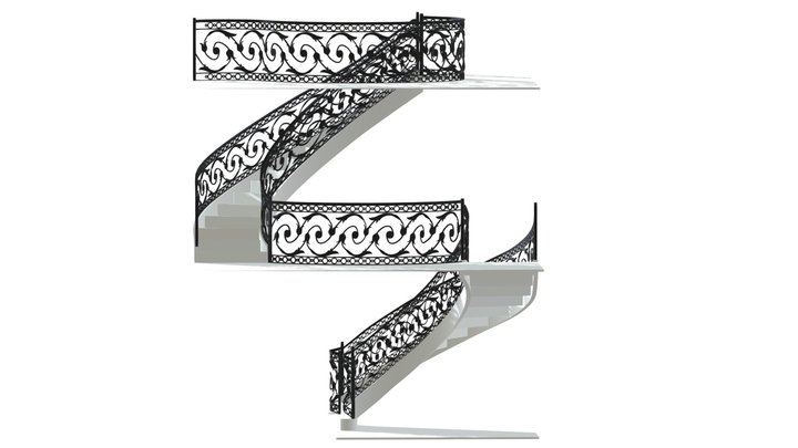 RAILING 304_2 3D Model