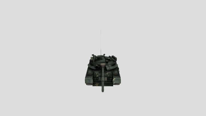 ukrainian-t-80u 3D Model