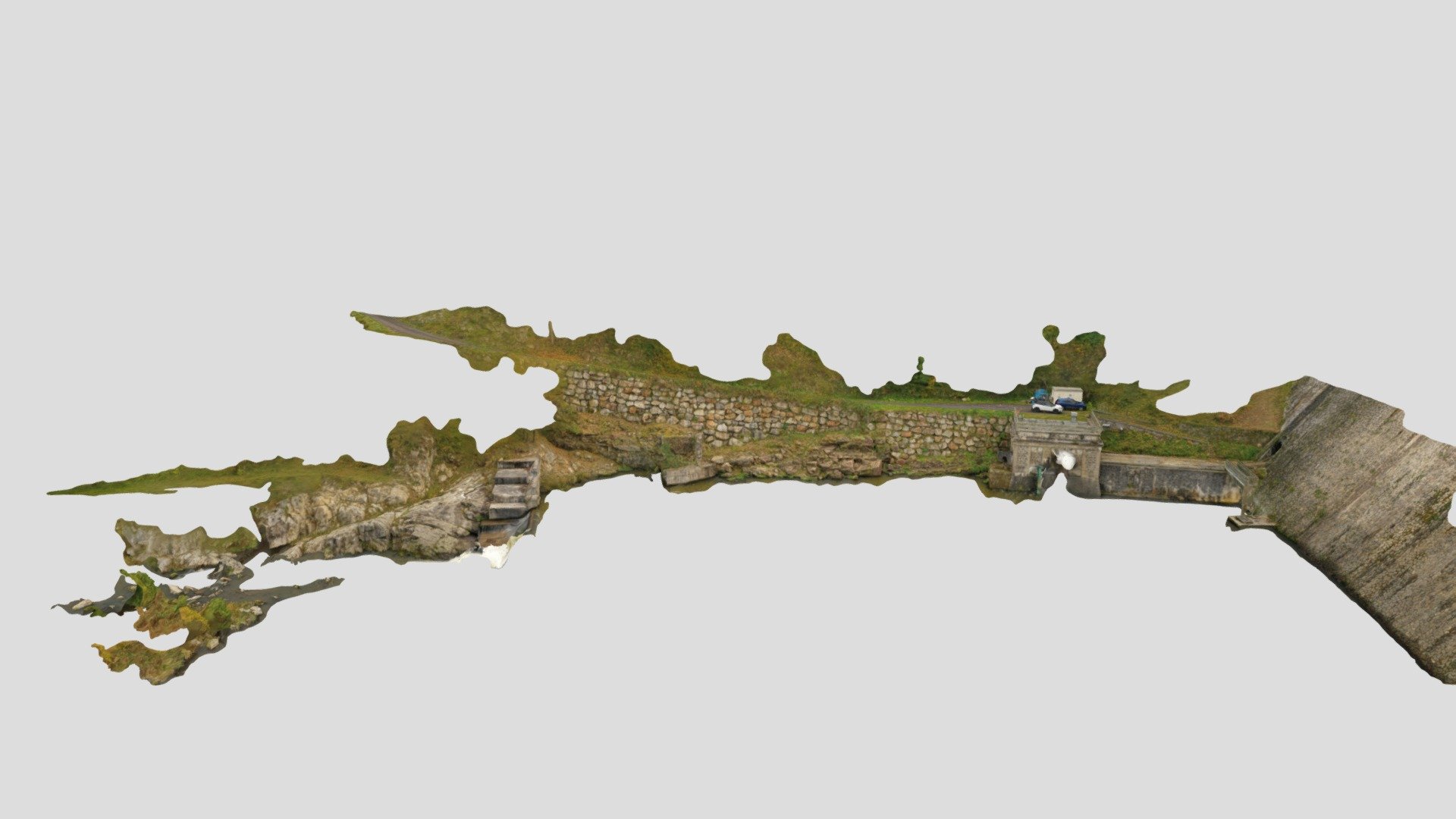 BARRAGE DE LAVALETTE 3D model by OADRONE [5dba011] Sketchfab