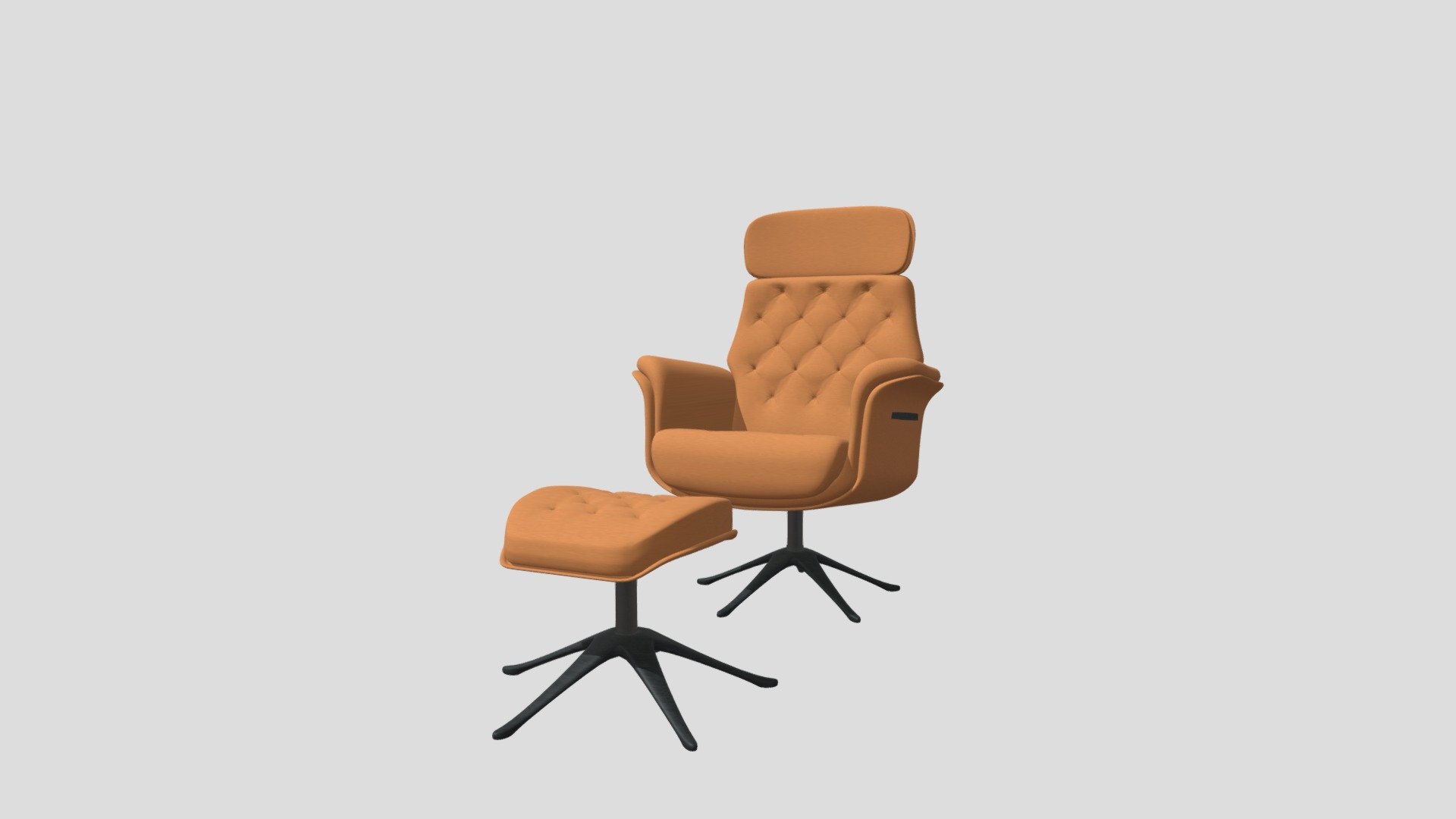 Arm Chair With Foot Rest