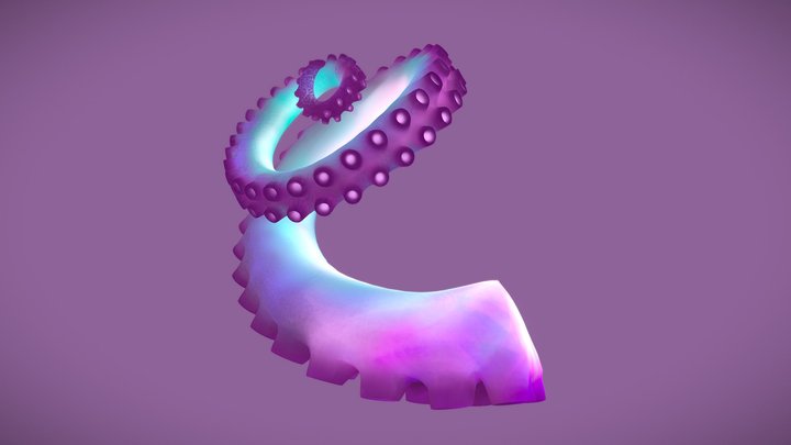 Tentacle 3D Model