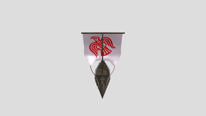 viking ship 3D Model