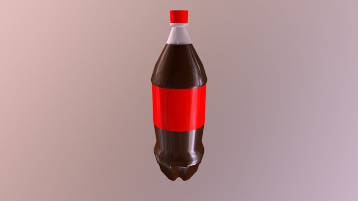 Coke Bottle 3D Model