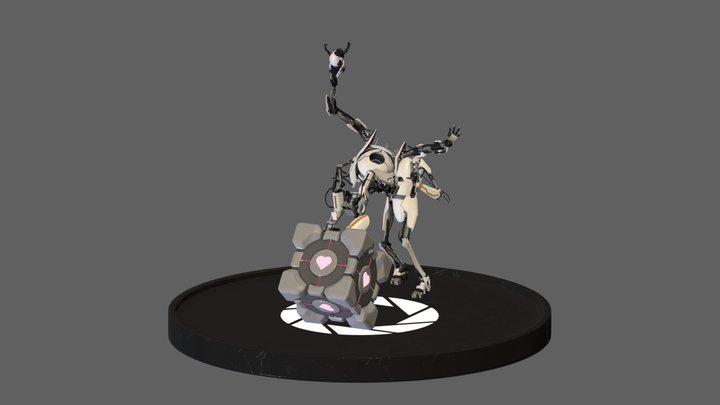 Atlas and P-Body 3D Model