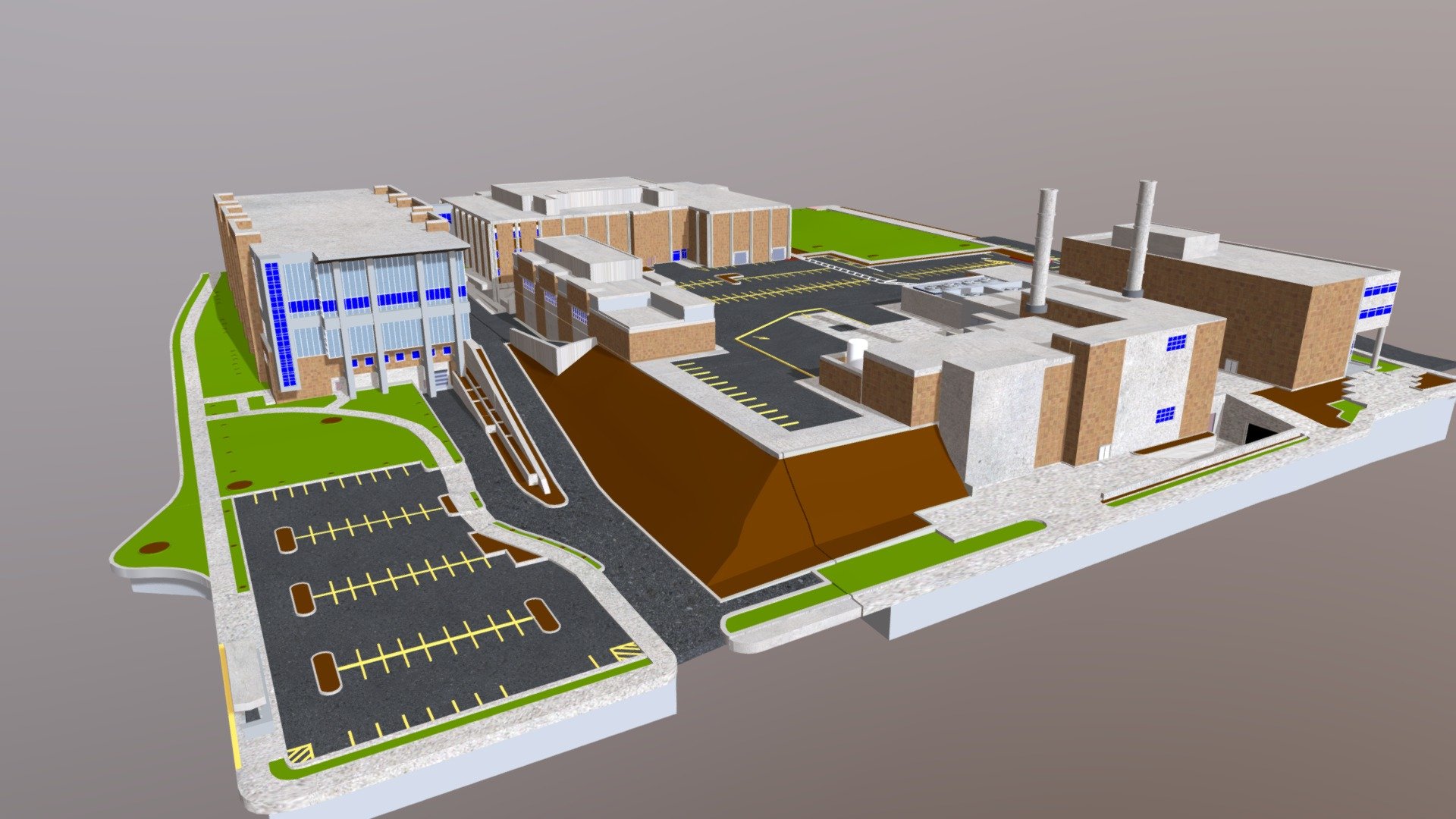 BYU 3D scale model