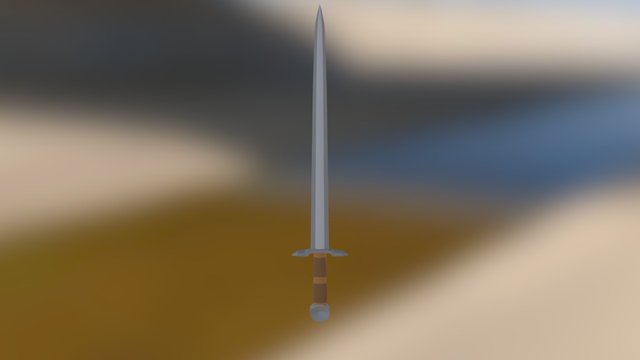 Sword Model V5 3D Model