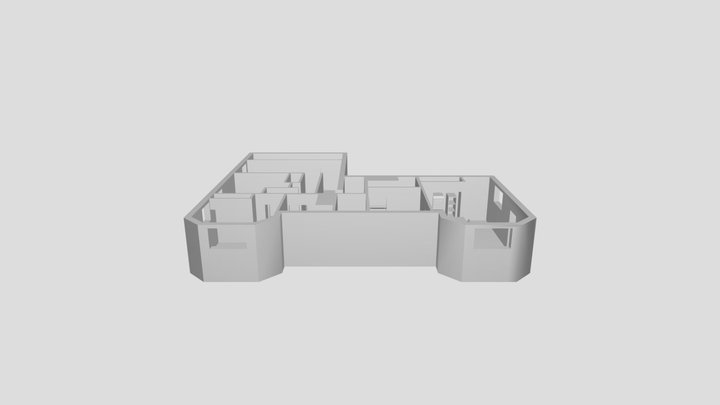 Basement Remodel 3D Model