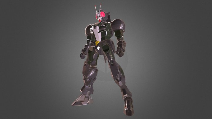 Gundam Kamen RX 3D Model