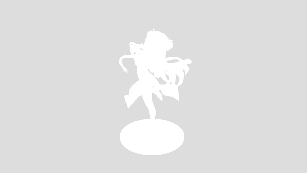 Anime Girl Figure In China Dress