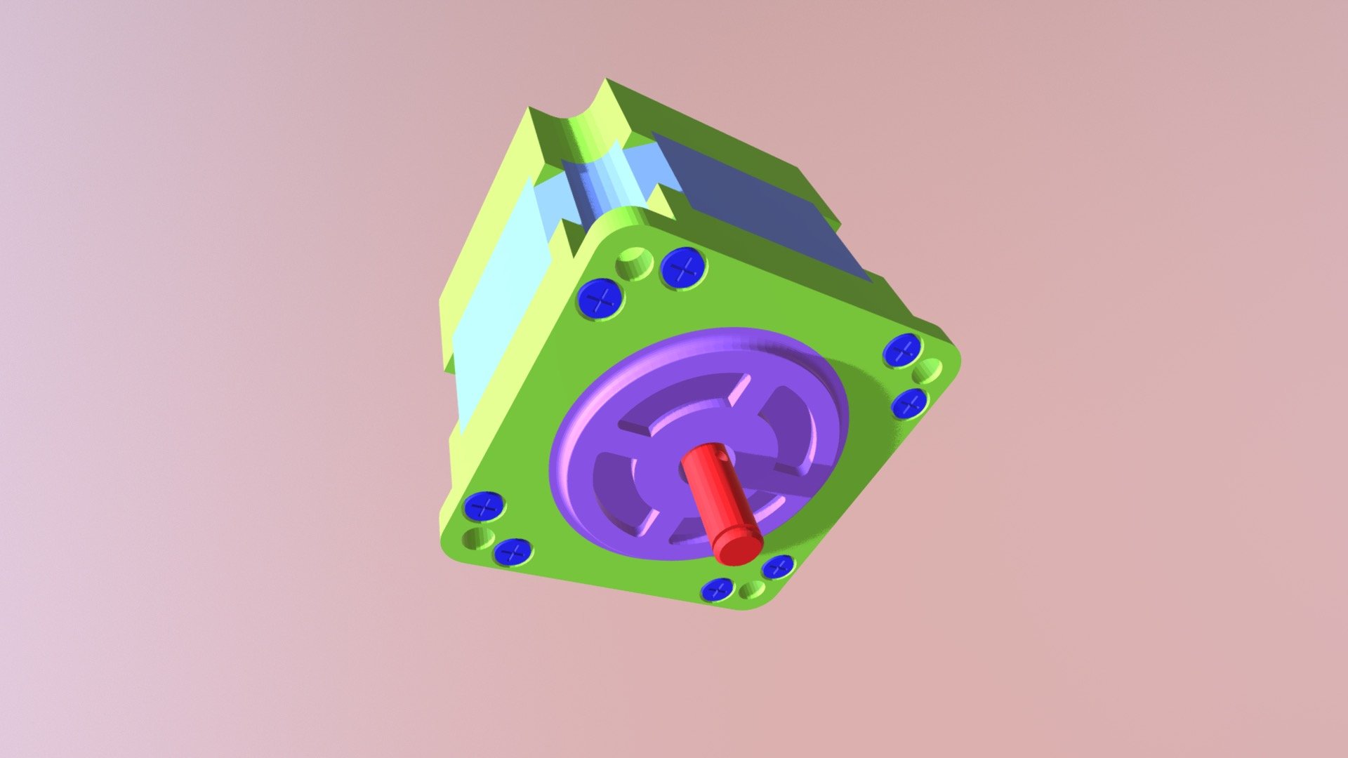 Krokový motor