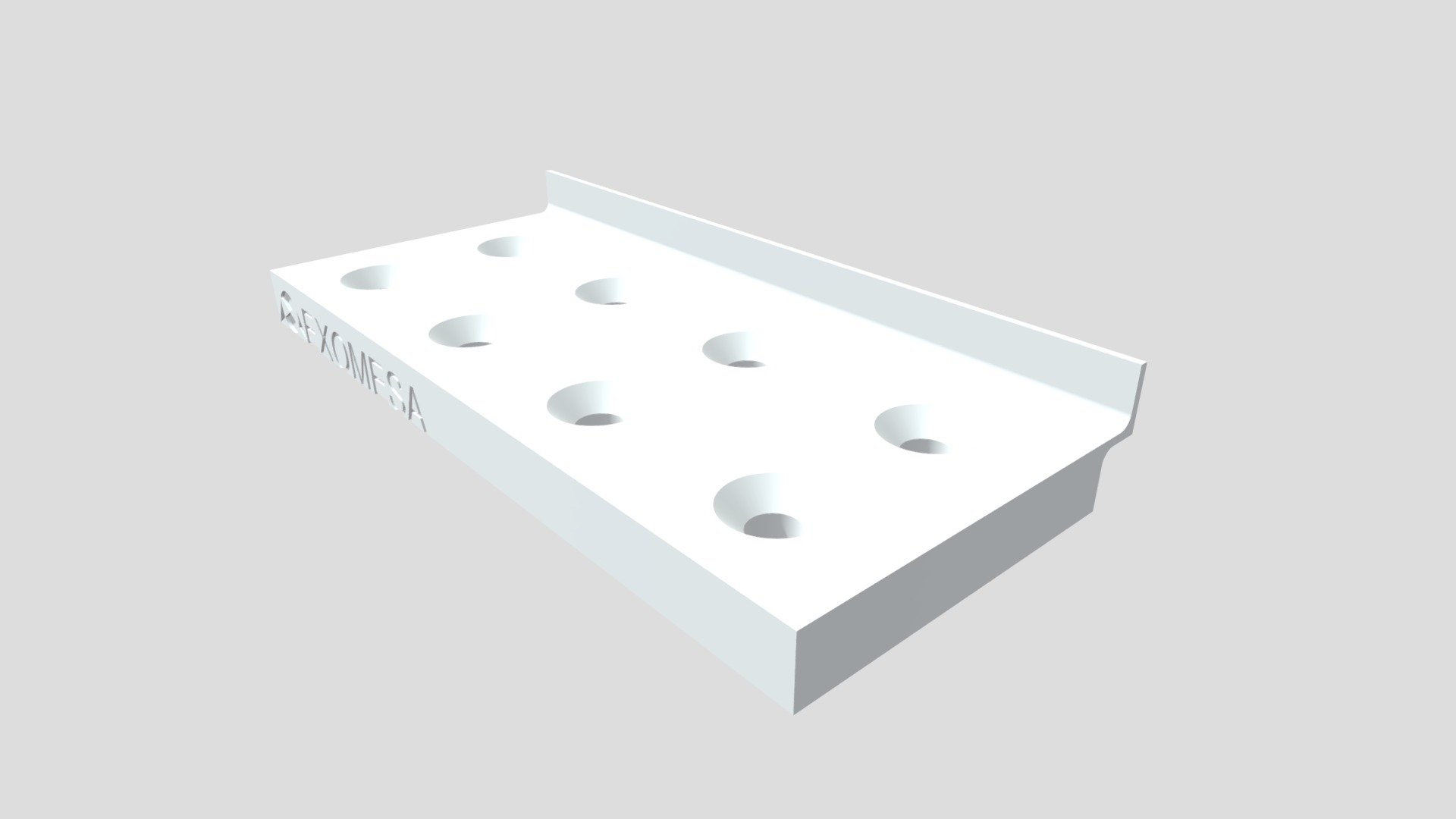 Slatwall tool holder (type 1)
