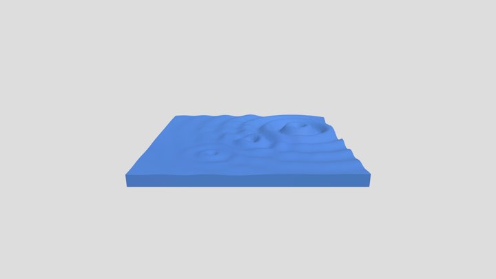 Be Water 3D Model