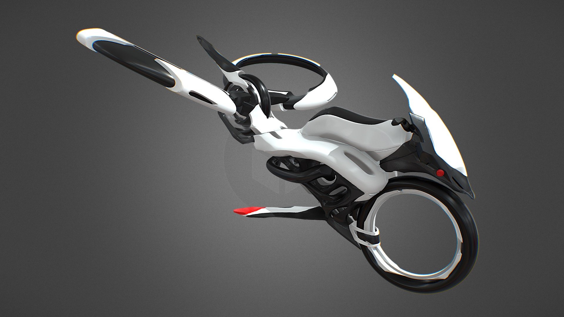 Hoverbike sketch WIP - 3D model by Harri3D (@harrisondorn) [5dc6174 ...