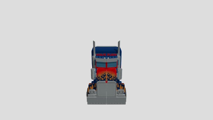 Optimus_prime 2007 classic 3D Model
