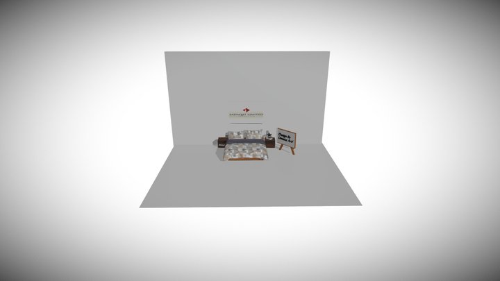 BED 01 3D Model