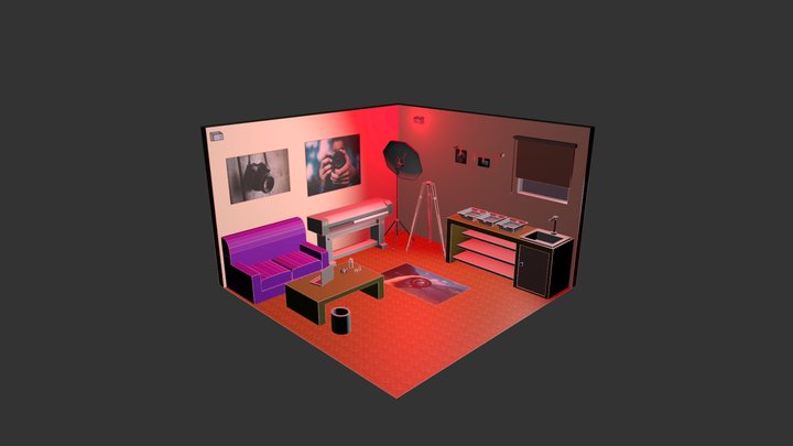 Photography Room 3D Model