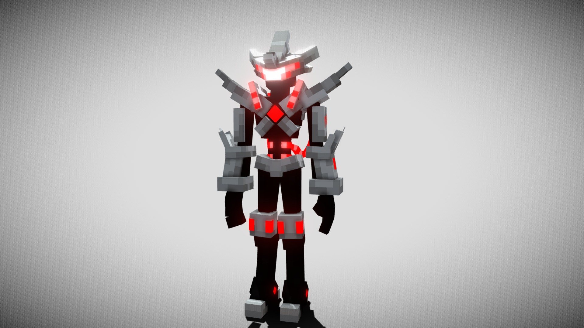 Humanoid Robot RV-A_001 - Download Free 3D model by RedVoid_ [5dc7f4d ...