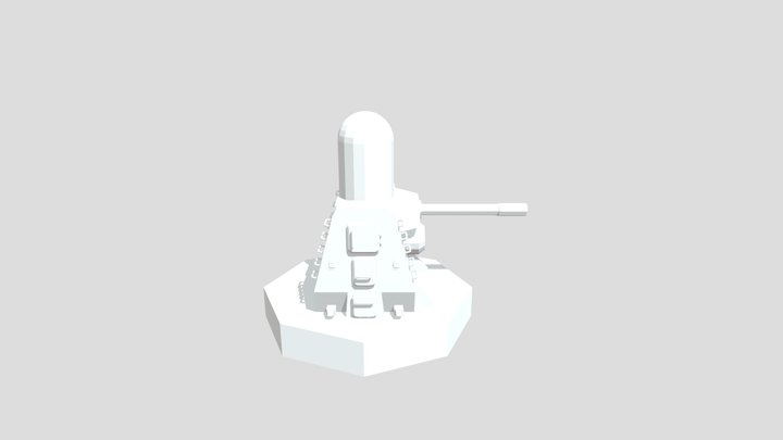 Low-Poly C-RAM Turret