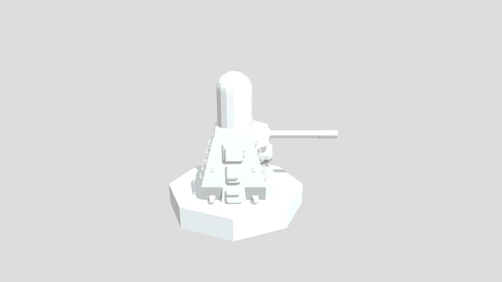 Low-Poly C-RAM Turret