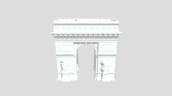 Arcdetriomphe_t 3D Model