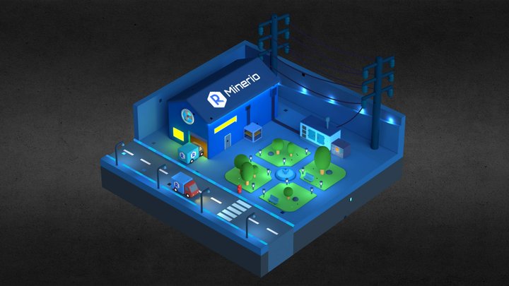 Minerio Legacy Land 3D Model