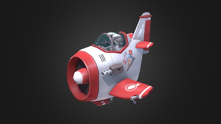 Rabbit-pilot 3D Model