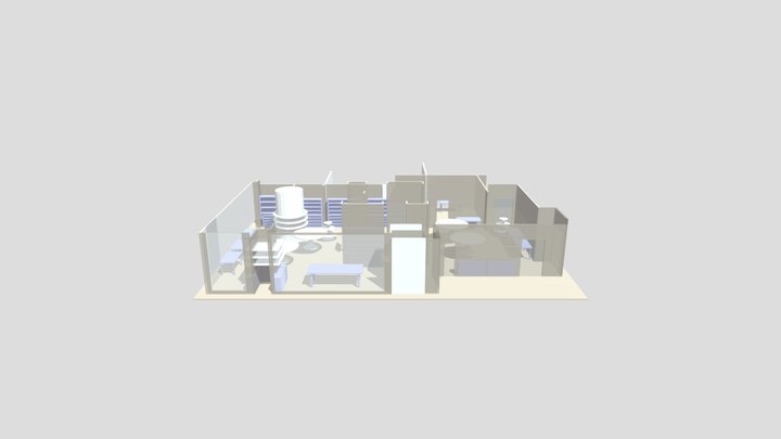 慧宝居样品间 3D Model