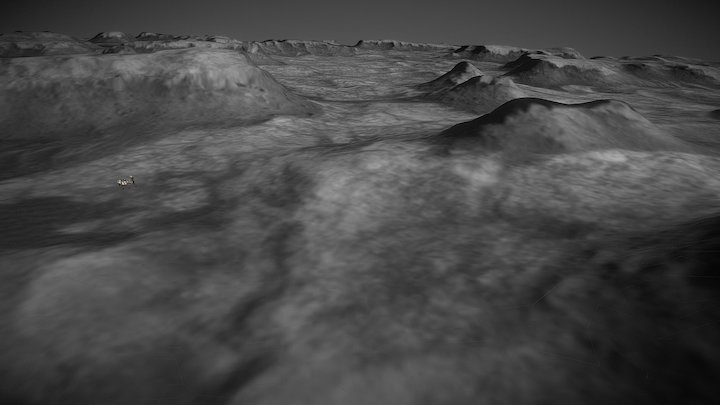 Travels with Curiosity: Murray buttes 3D Model