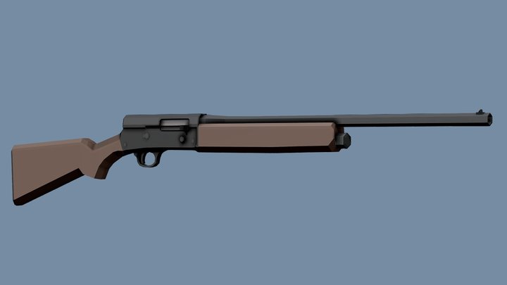 Low-Poly Browning Auto 5