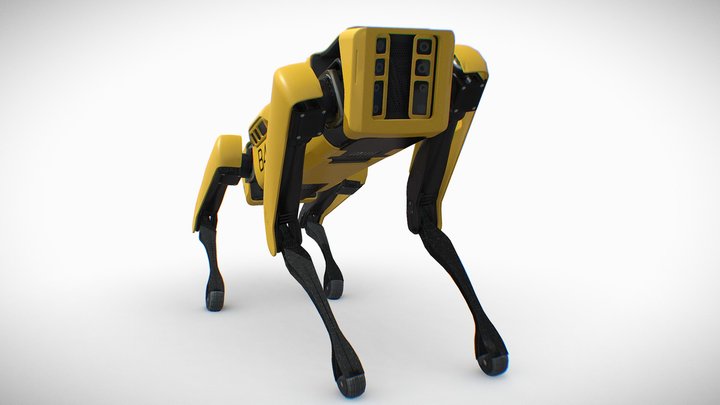 **OLD** Spot Mini (Rigged) 3D Model