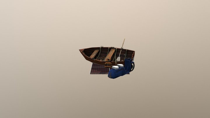 Prop Scene QWeek 3D Model