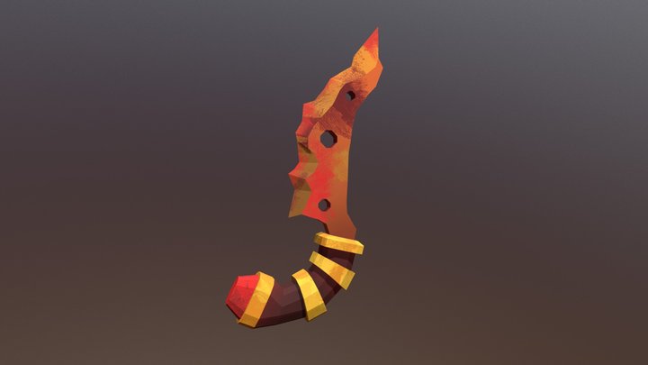 Desert dagger 3D Model