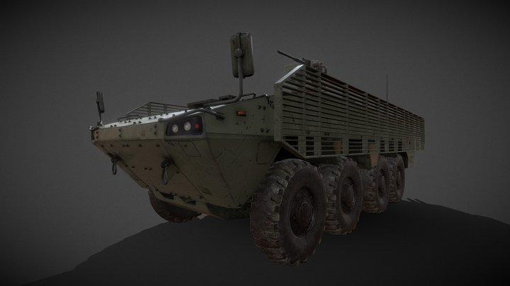 Patria AMV 3D Model