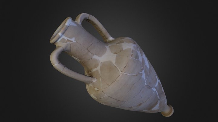 Greek amphora 3D Model
