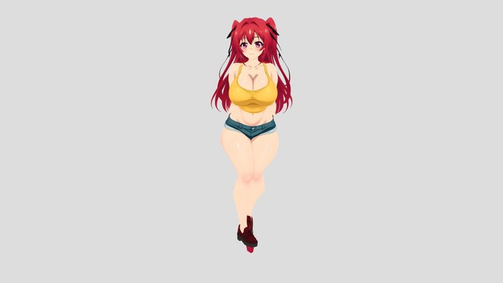 Naruse Mio 3D Model