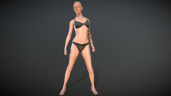 Female Base Model 3D Model