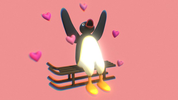 Pingu 3D Model