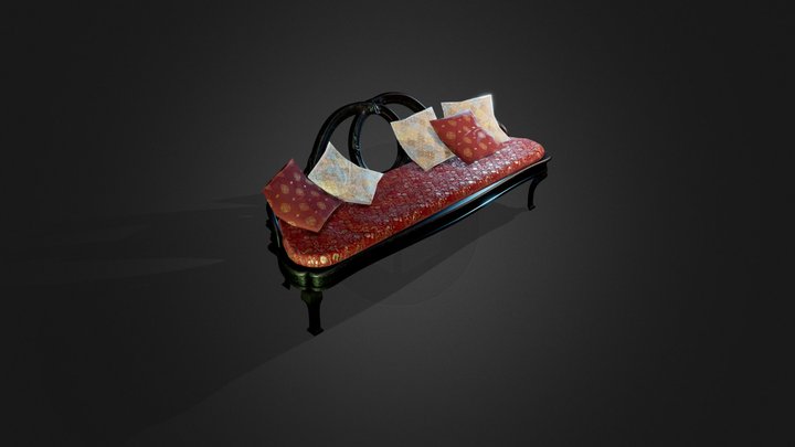 Indian Chair 3D Model