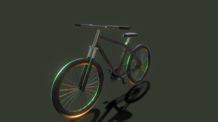 Велосипед 3D Model