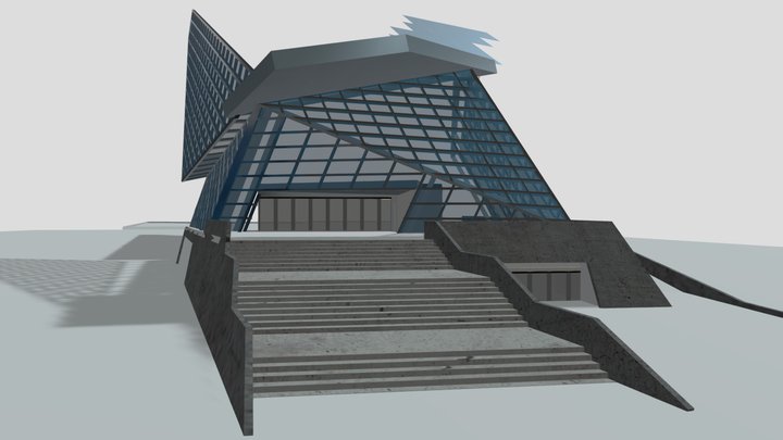 MUSÉE DES CONFLUENCES LYON - ESCOBAR 3D Model