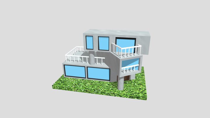 410818459-李翊華-期末作業 3D Model