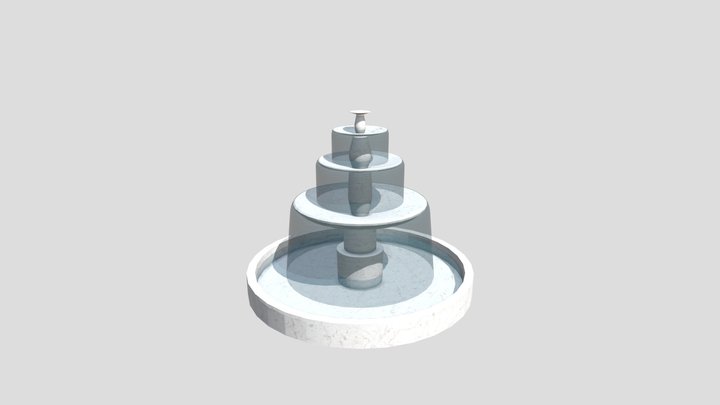 fountain 3D Model