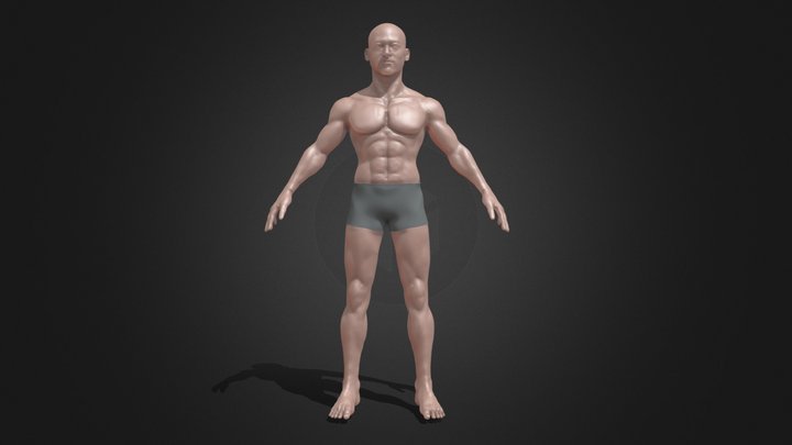 响鬼人体_mview 3D Model