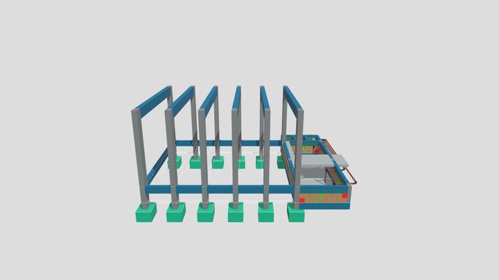 PRGLD + TANQUE + SUMP 3D Model