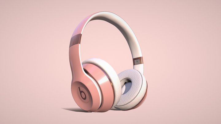 Wireless Headphone - Beats 3D Model