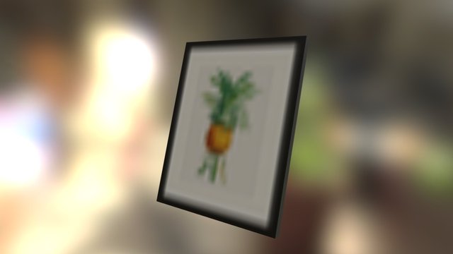 Vintage pineapple 3D Model