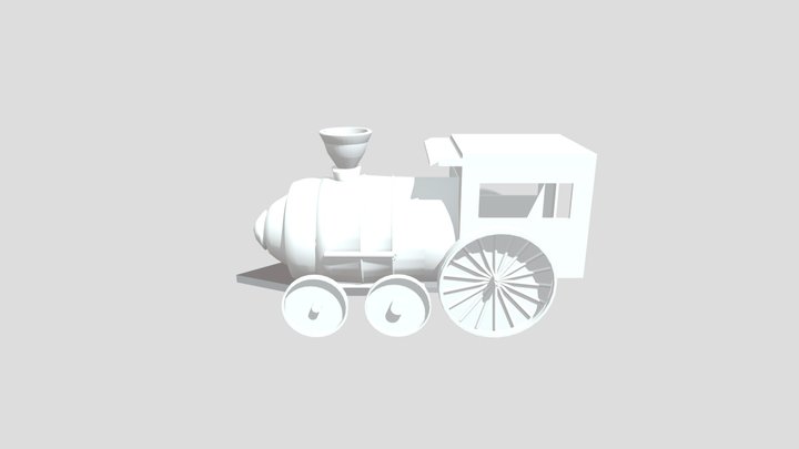 train 3D Model