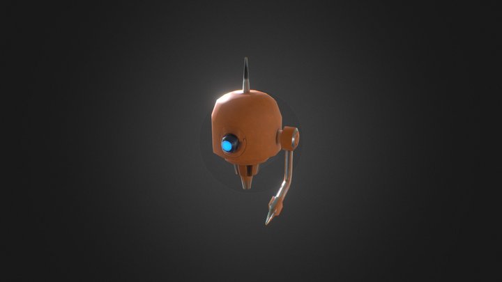 Scifi prop - Crew Robot 3D Model