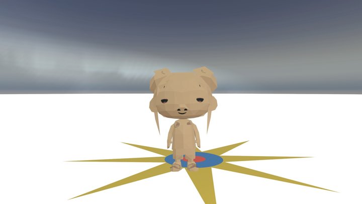 Kai Lan in The Gummy Bear Song Scene 10 3D Model