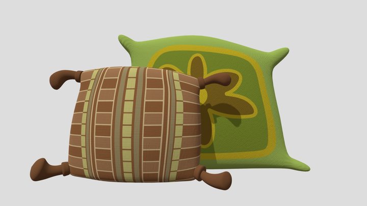 Throw Pillows – Modello 3D gratuito STL